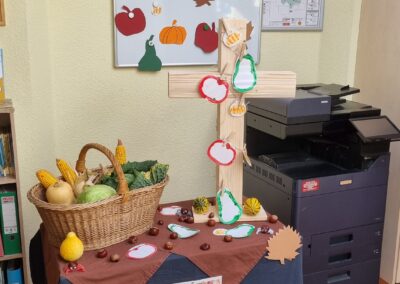 Erntedank im Kindergarten