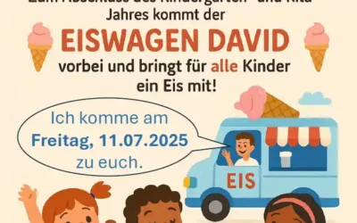 Der Förderverein hat den Kindern das Eis „finanziert“.
