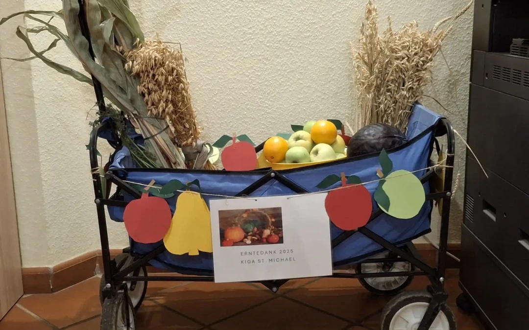 Erntewagen der Kita St. Michael