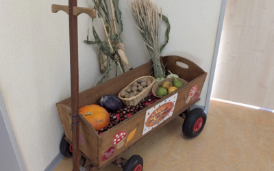Erntewagens der Kinderkrippe